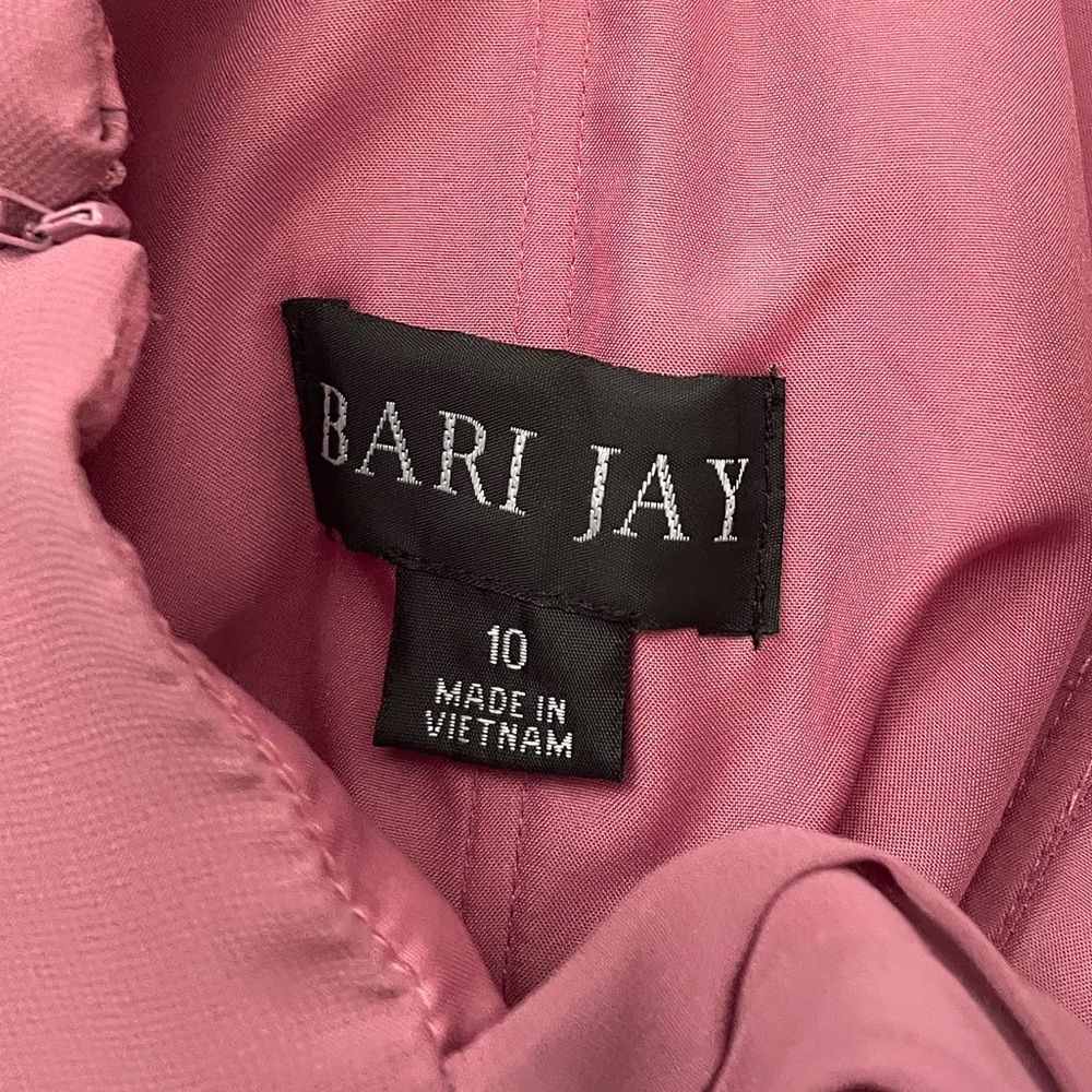 Bari Jay Maxi Bridesmaid Dress.
